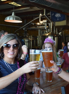 Charleston Ax Throwing Brewery Tour